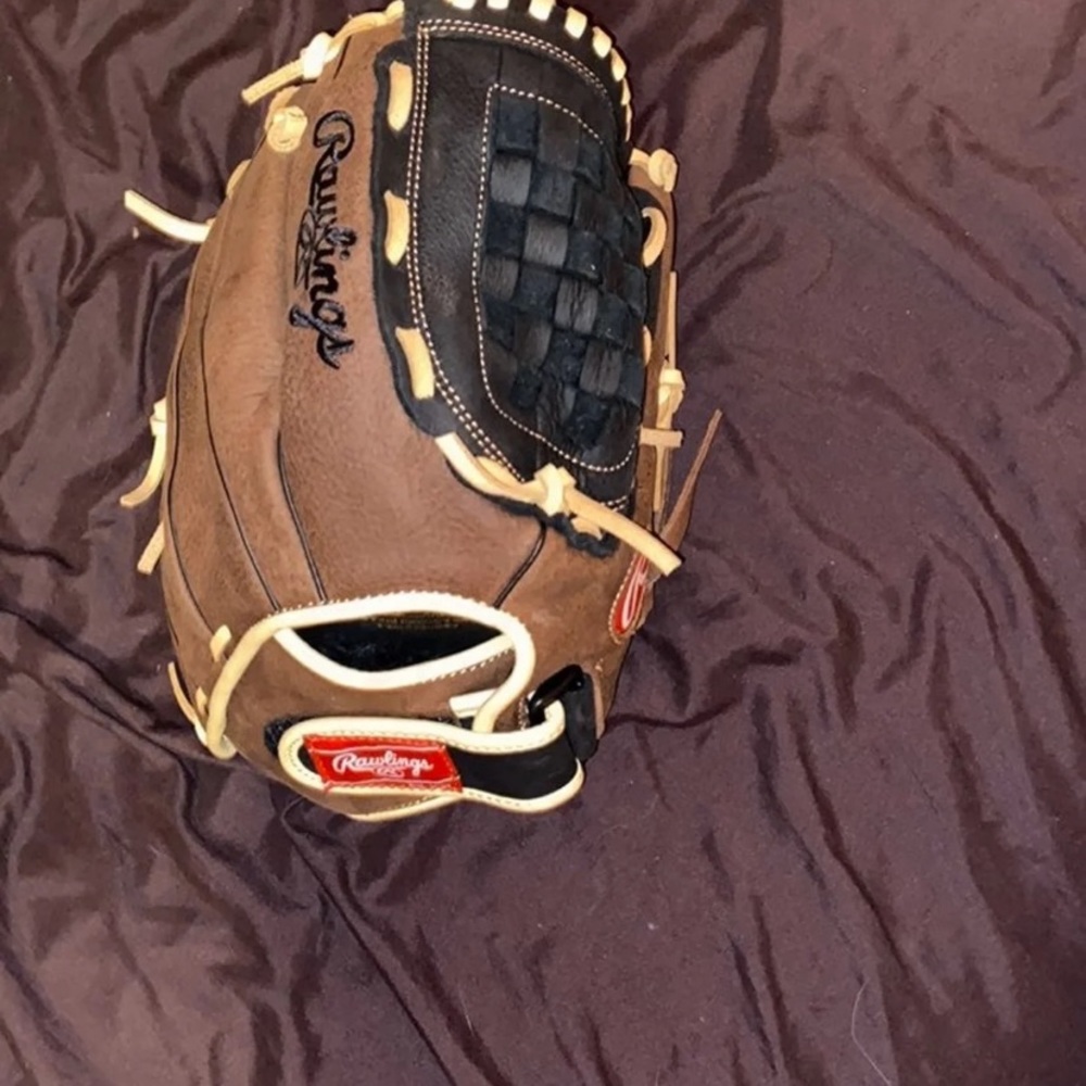 Rawlings men baseball glove